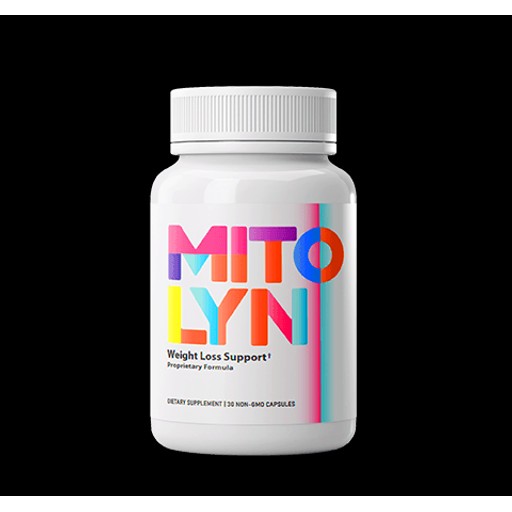 Mitolyn mitochondria support supplement bottle held carefully