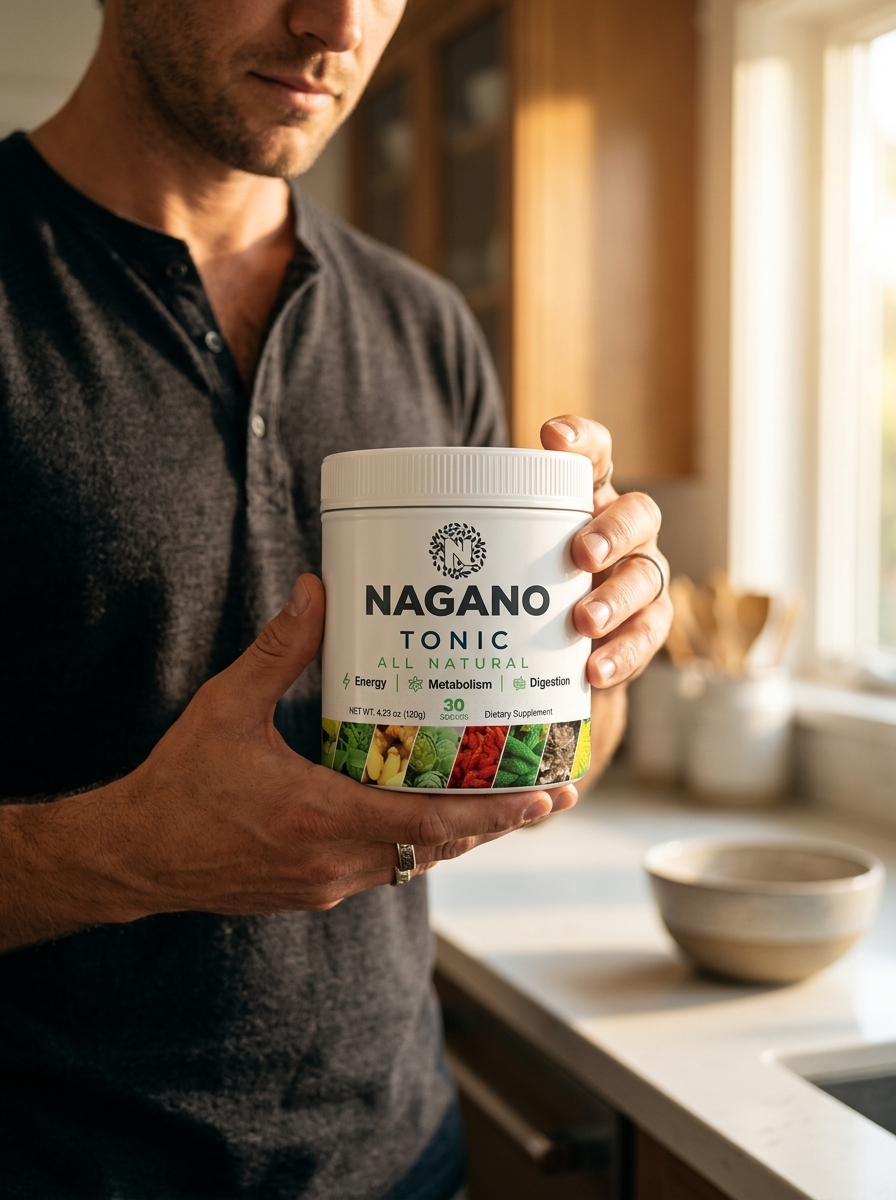 Nagano Tonic metabolism boosting supplement bottle