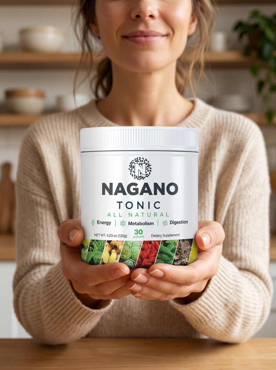 Nagano Tonic metabolism support supplement bottle