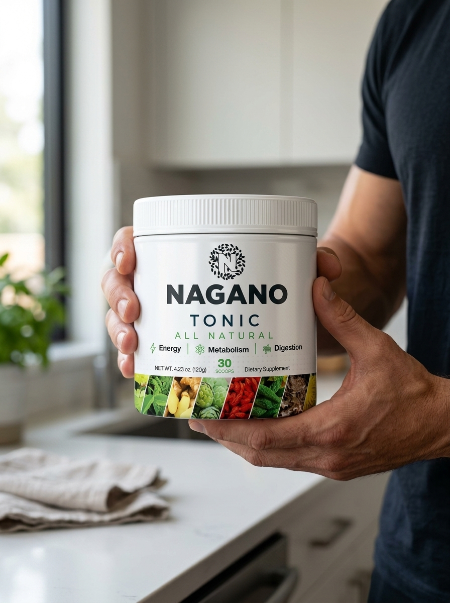 Nagano Tonic metabolism boosting supplement bottle