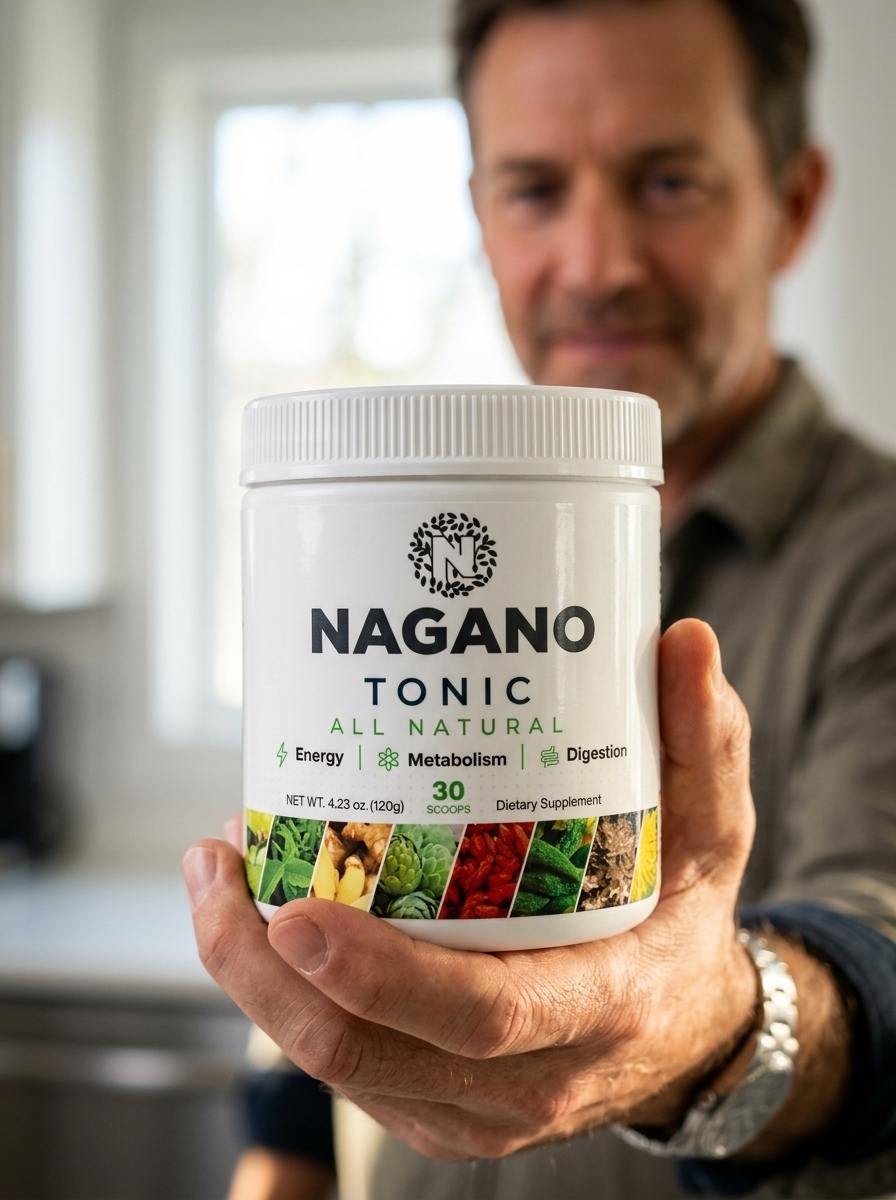 Nagano Tonic metabolism boosting supplement bottle