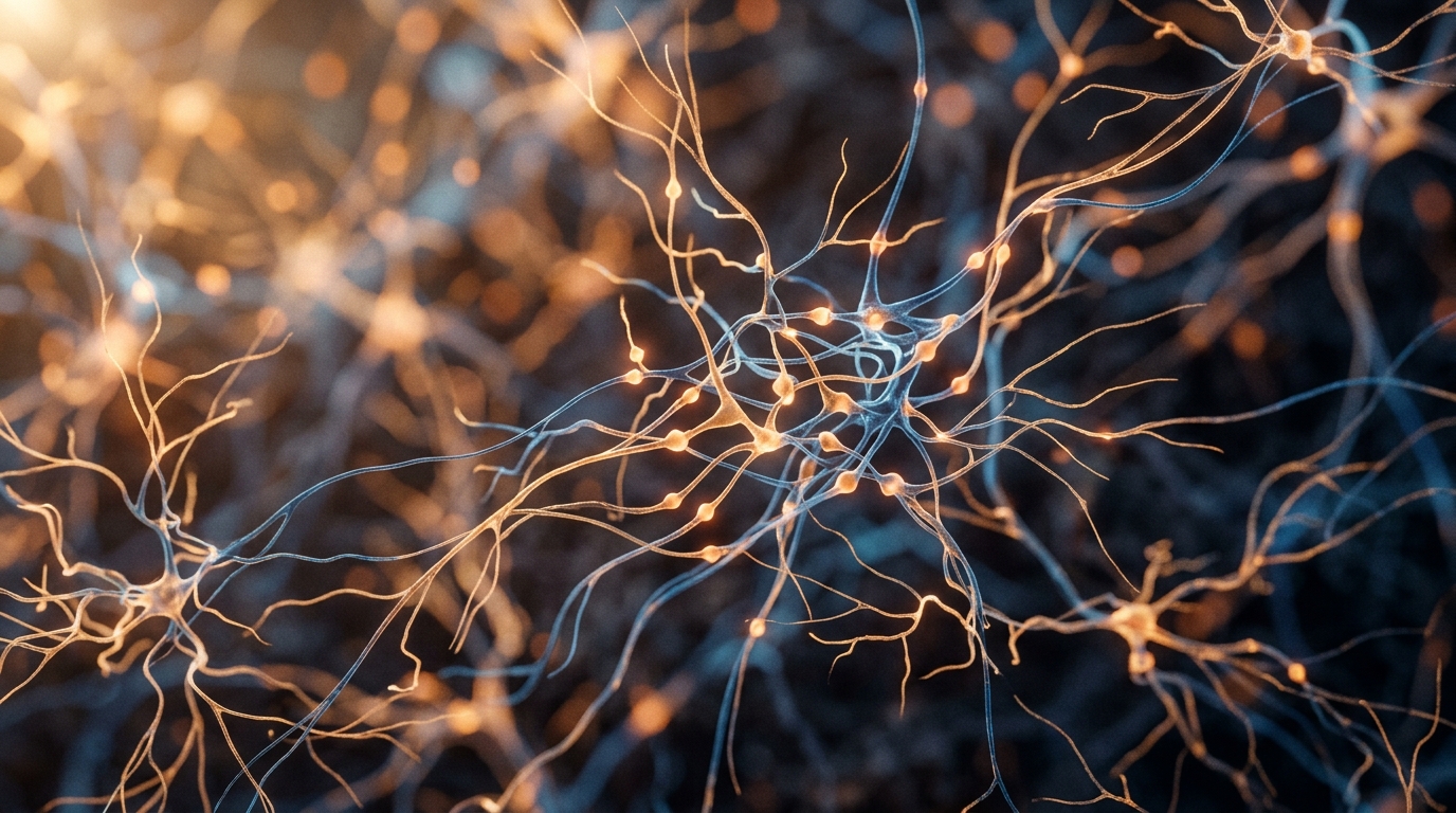 Neural pathways connecting visual and cognitive processing