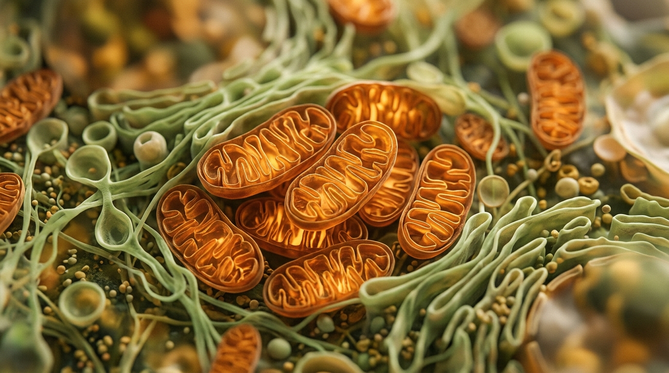cellular structures mitochondria energy production microscopic detail