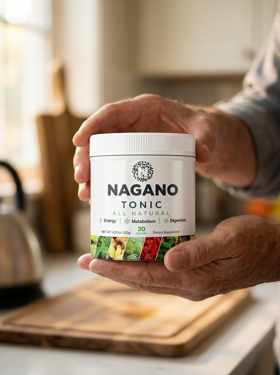 Nagano Tonic metabolism boosting supplement bottle