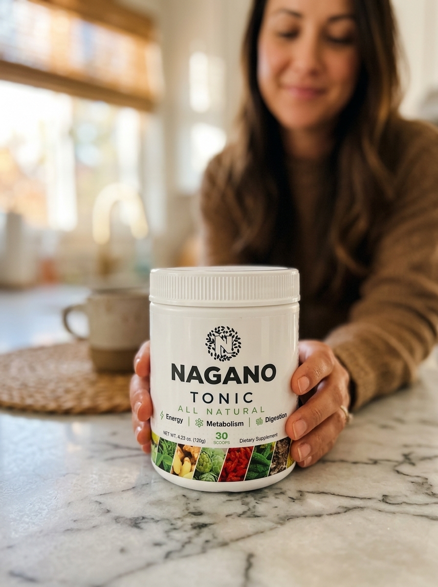 Nagano Tonic metabolism boosting supplement bottle