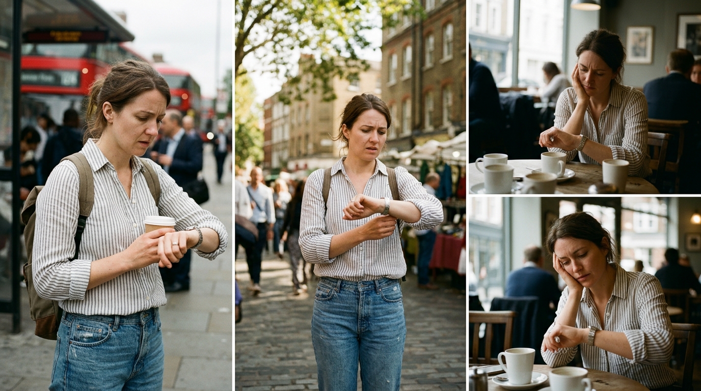 woman experiencing irregular daily energy rhythms