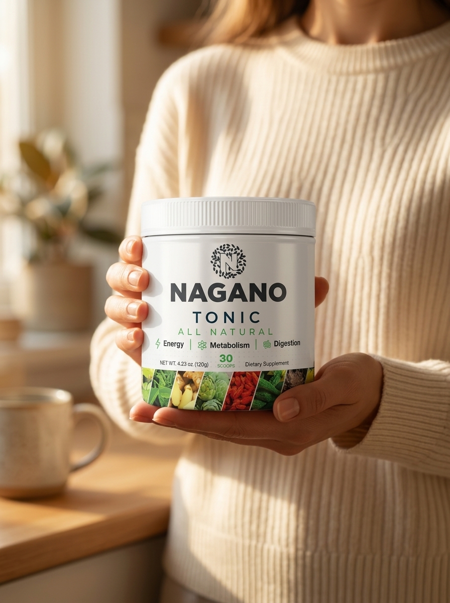 Nagano Tonic metabolism boosting supplement bottle