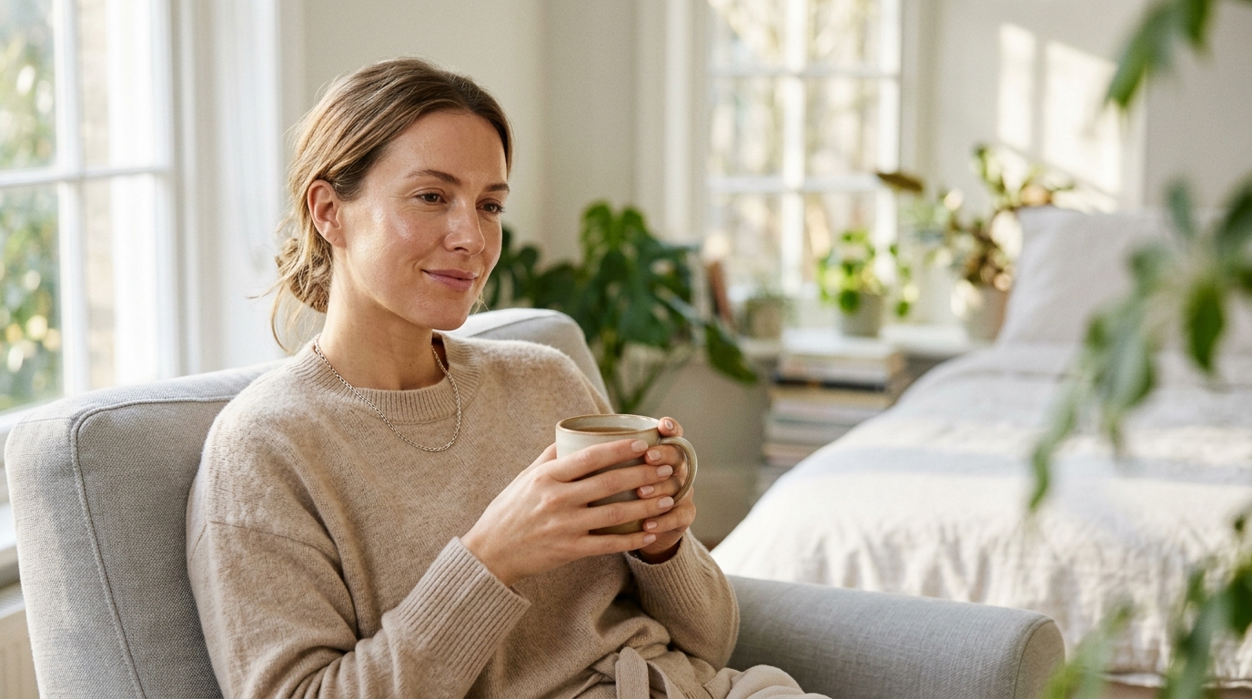 What Your Skin Is Actually Asking For editorial visual: skin rhythm