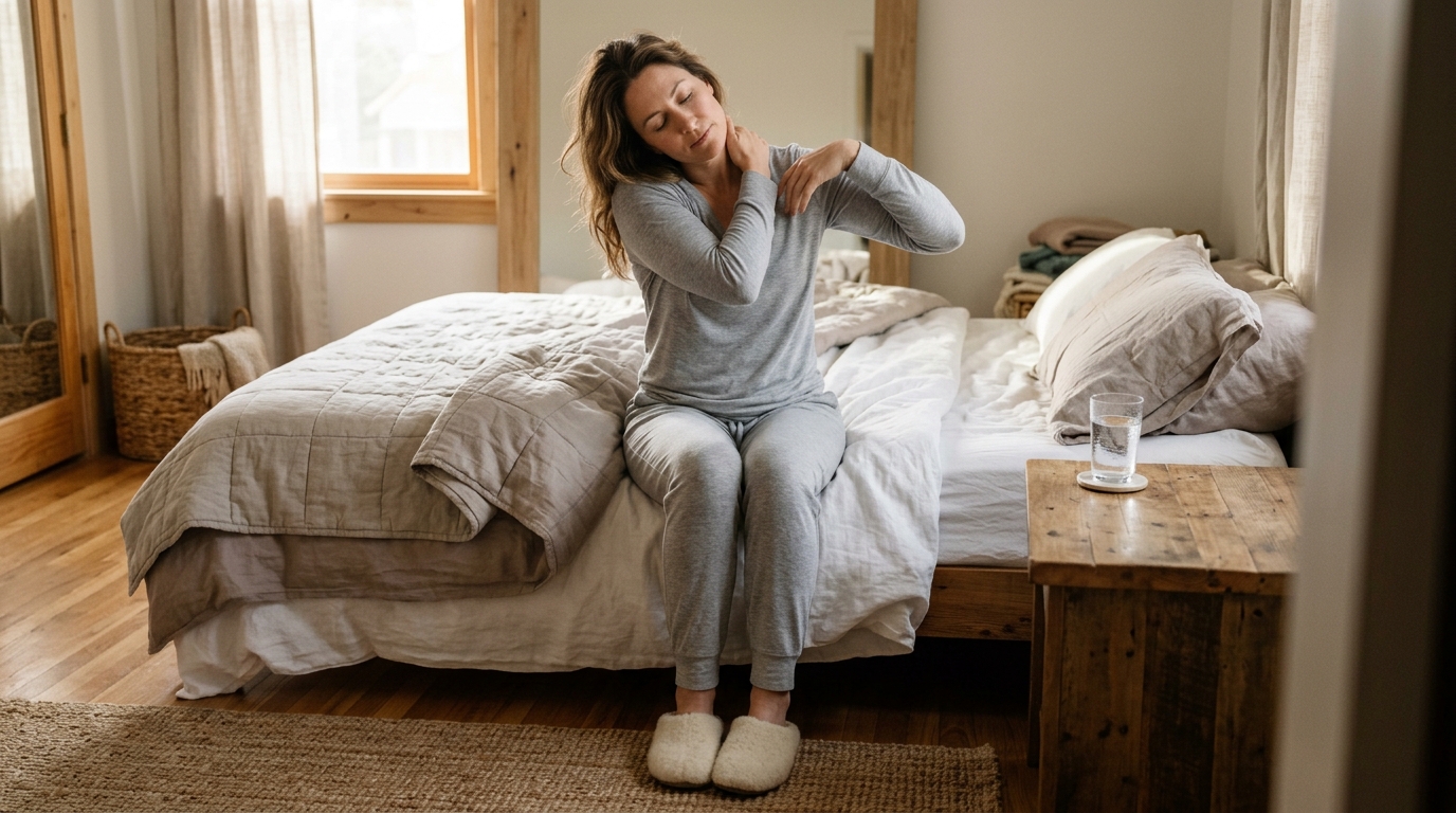 The Morning Pause That's Costing You More Than You Think editorial visual: first steps