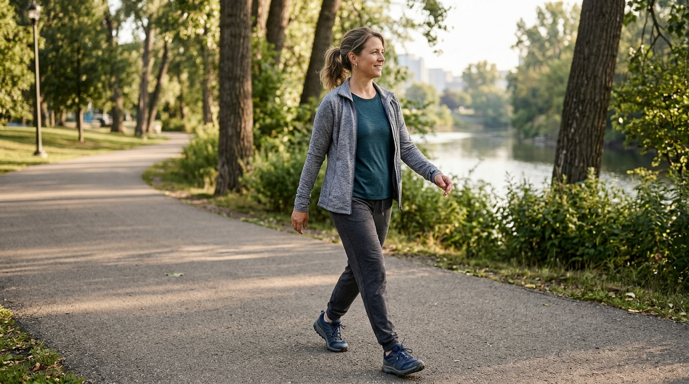 The Morning Pause That's Costing You More Than You Think editorial visual: movement confidence