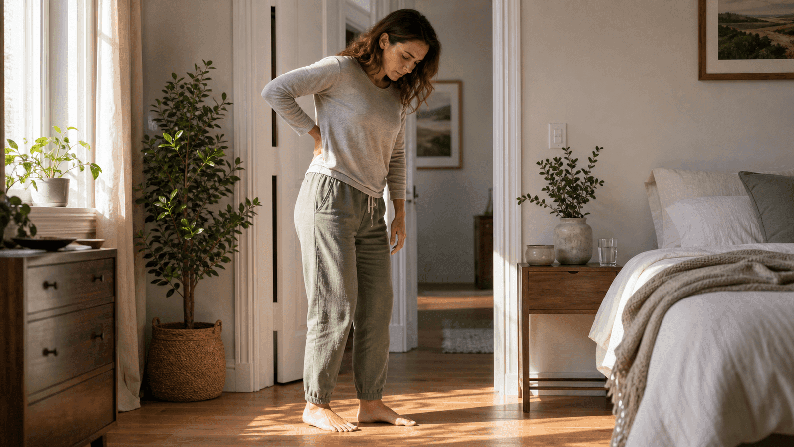 The Pause After Sitting Is a Real Signal editorial visual