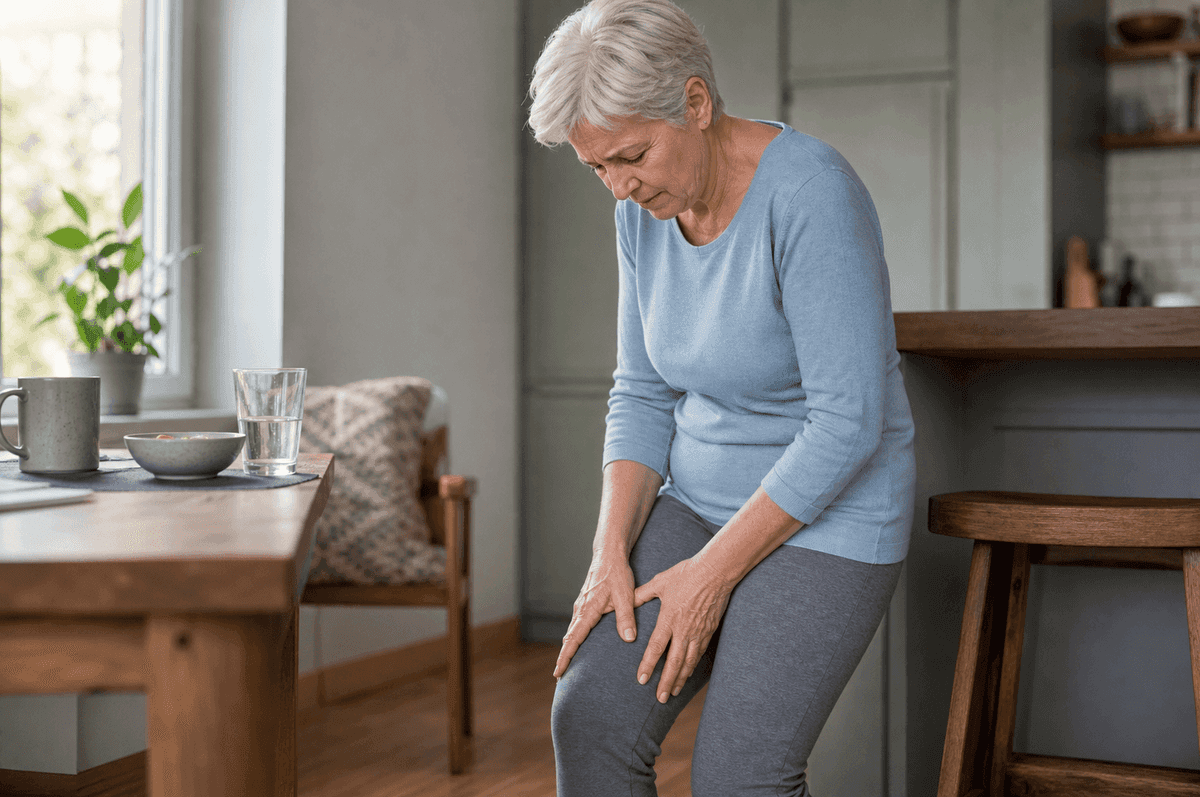 Why Do Knees Often Feel Worst Before Breakfast? editorial visual