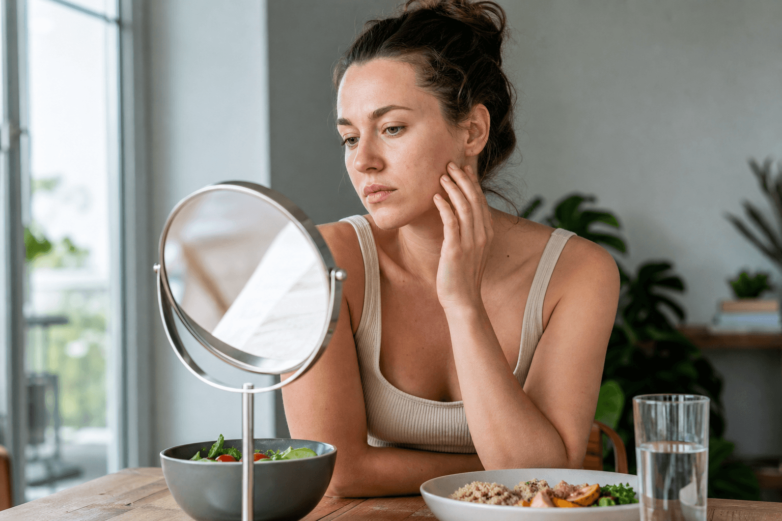Why Does Skin Often Look Worse After Heavy Digestion Days? editorial visual