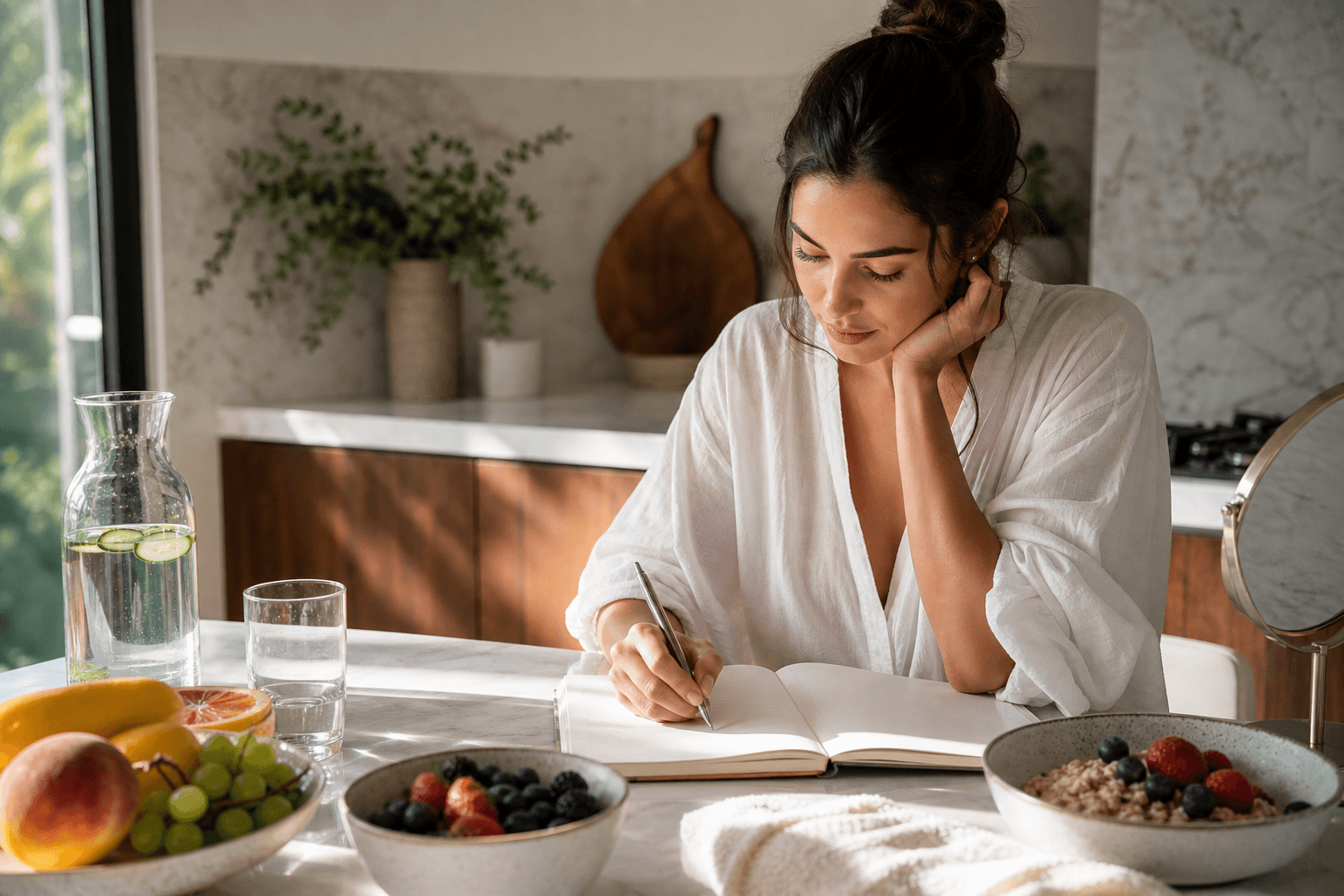 What Does a Fuller Beauty Routine Actually Look Like? editorial visual