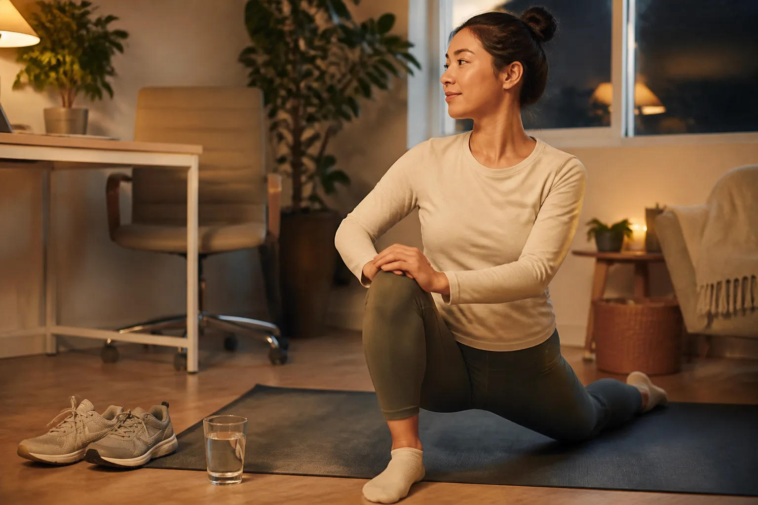 What Helps the Body Feel More Willing After Too Much Sitting? editorial visual