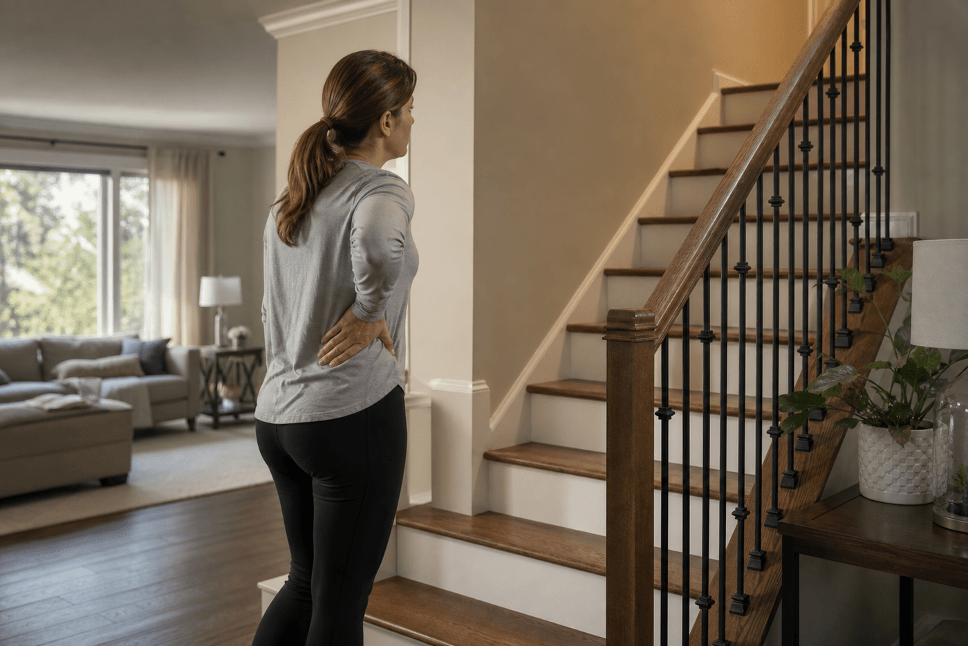 Why Do Stairs Feel Harder Late in the Day? editorial visual
