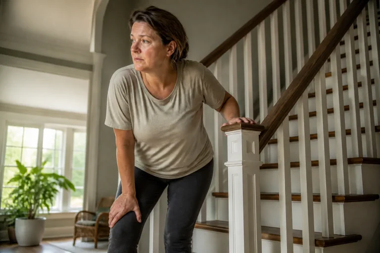 When The Stairs Feel Steeper By The End Of The Day editorial thumbnail