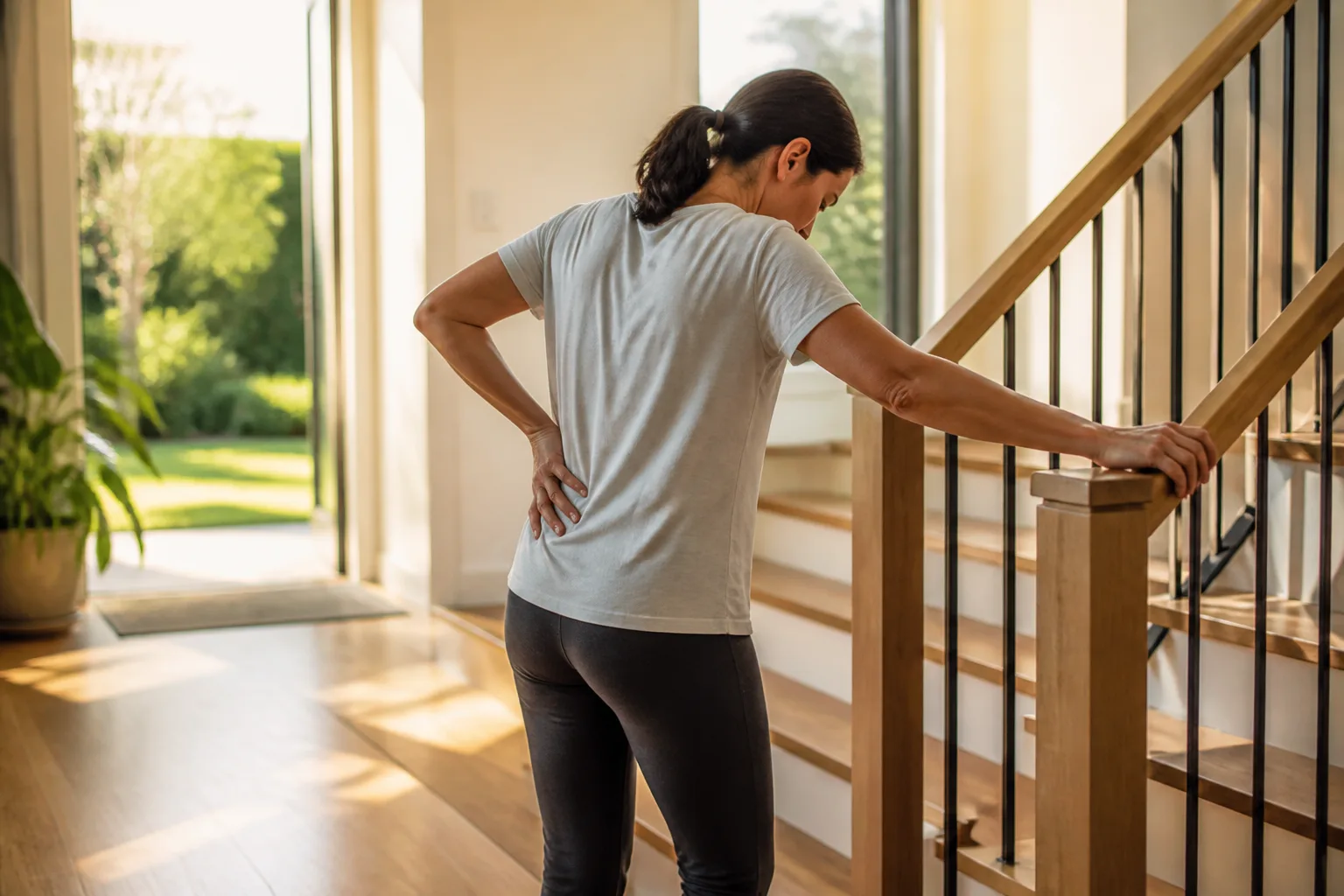 Why Can Stairs Start Feeling Harder By The End Of An Ordinary Day? editorial visual