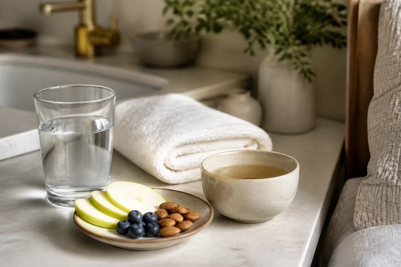 What Helps Skin Look More Rested When Digestion Has Been Rough? editorial visual