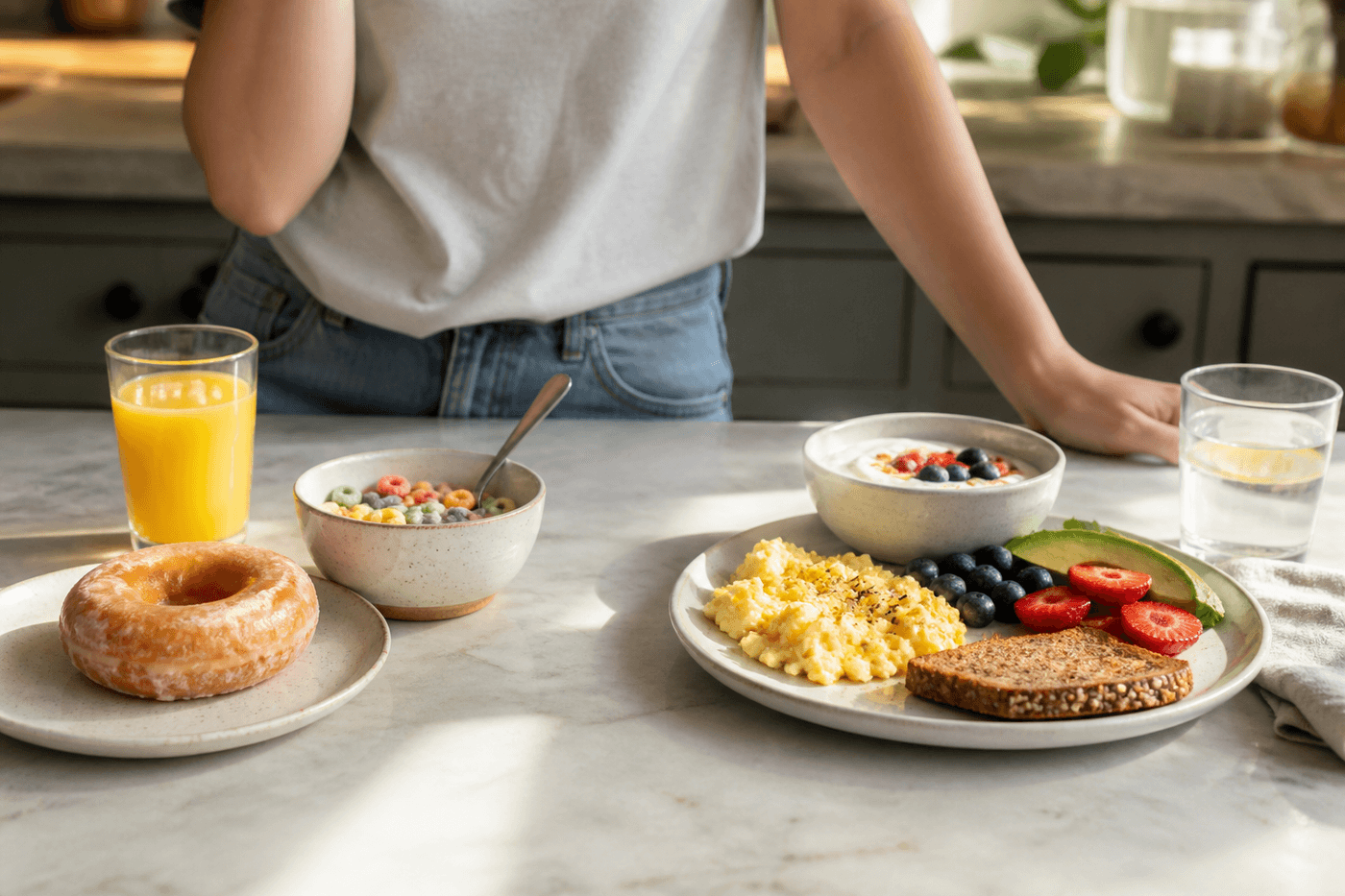 Which Breakfast Patterns Usually Make Cravings Louder? editorial visual