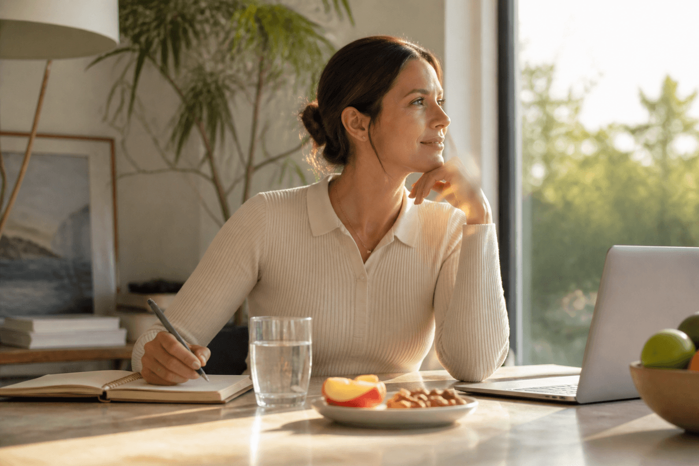 How Do You Build a Quieter Afternoon Without Obsessing Over Food? editorial visual