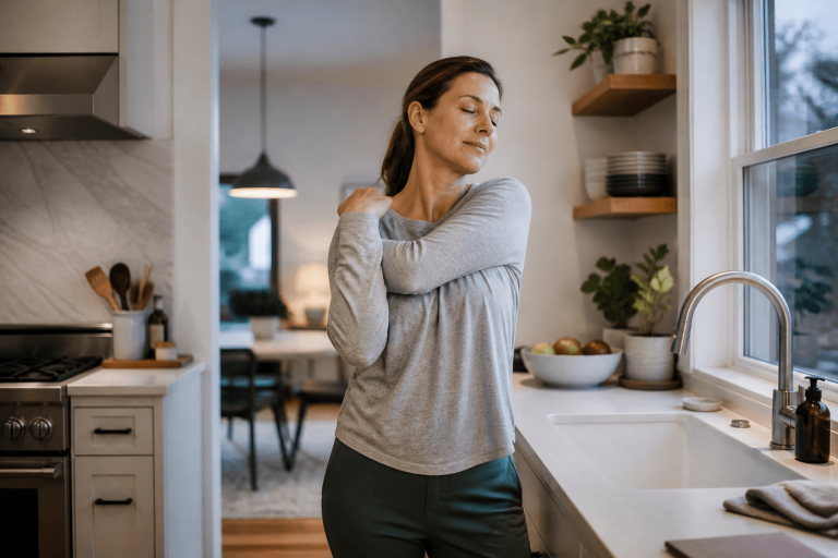 Why Standing At The Sink Feels Harder After You Sit All Day editorial thumbnail