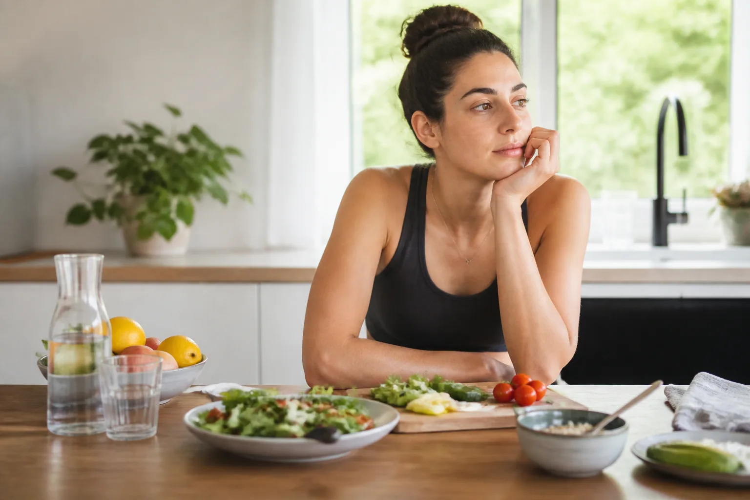 What Daily Patterns Usually Link Digestive Heaviness And A Duller Face? editorial visual