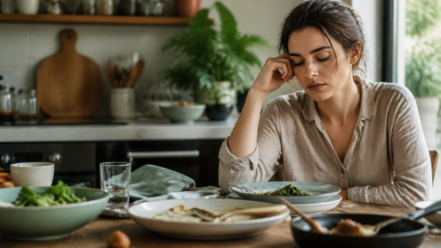 What Daily Patterns Usually Connect Heavy Digestion And A Tired Face? editorial visual