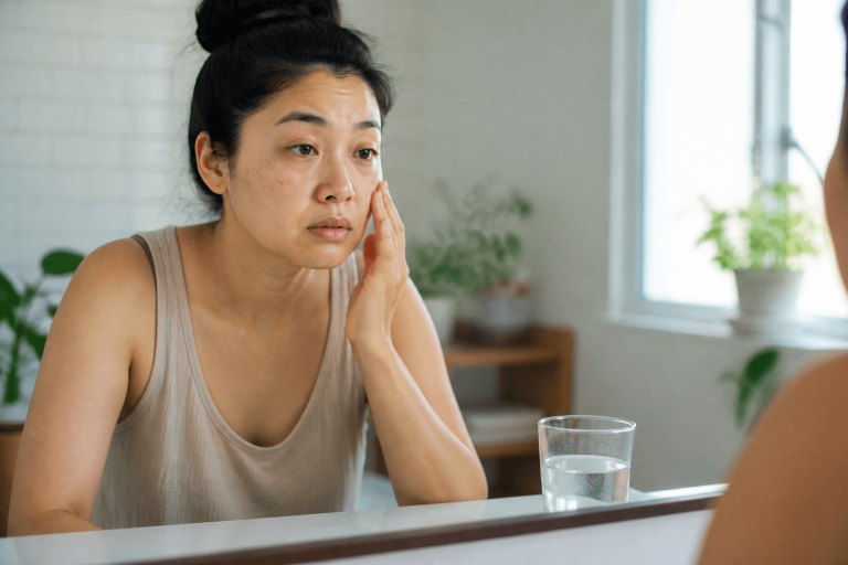 Why Your Face Looks Puffier After A Salty Takeout Night editorial thumbnail