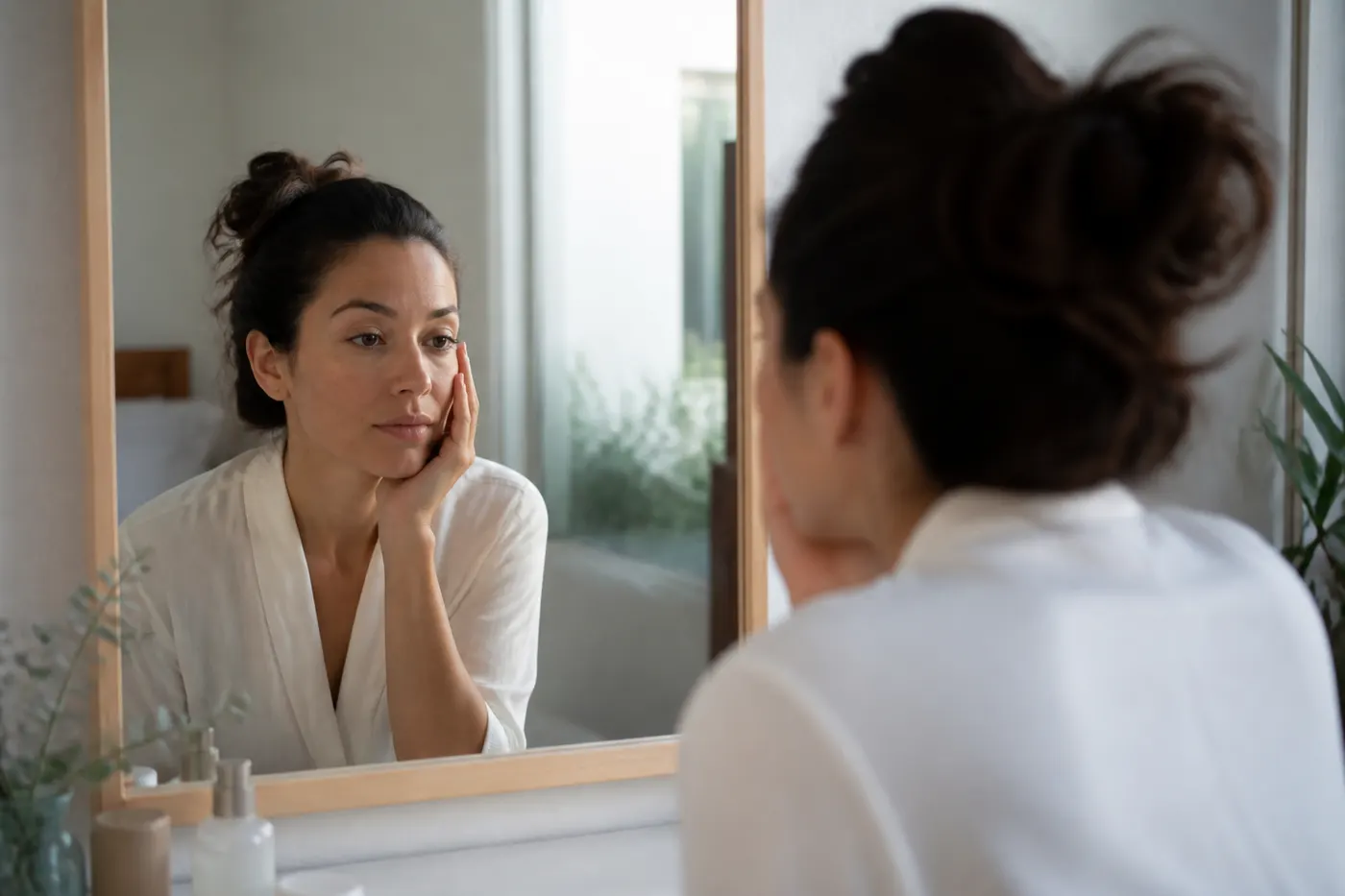How Does Flat, Tired-Looking Skin Affect the Rest of a Day? editorial visual