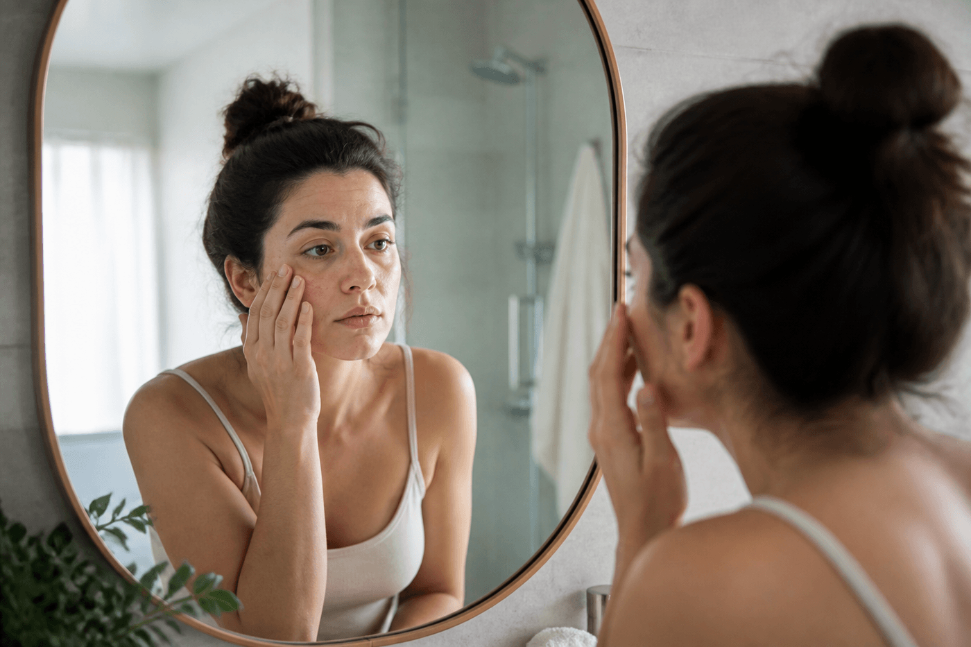 Why Can Skin Still Look Dull After Bloating Starts To Fade? editorial visual